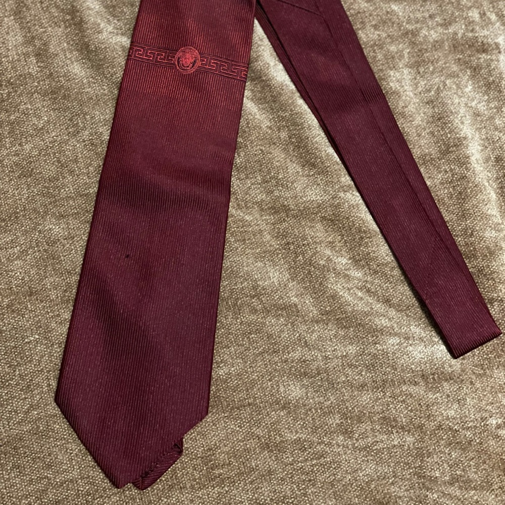 Red Versace Tie
